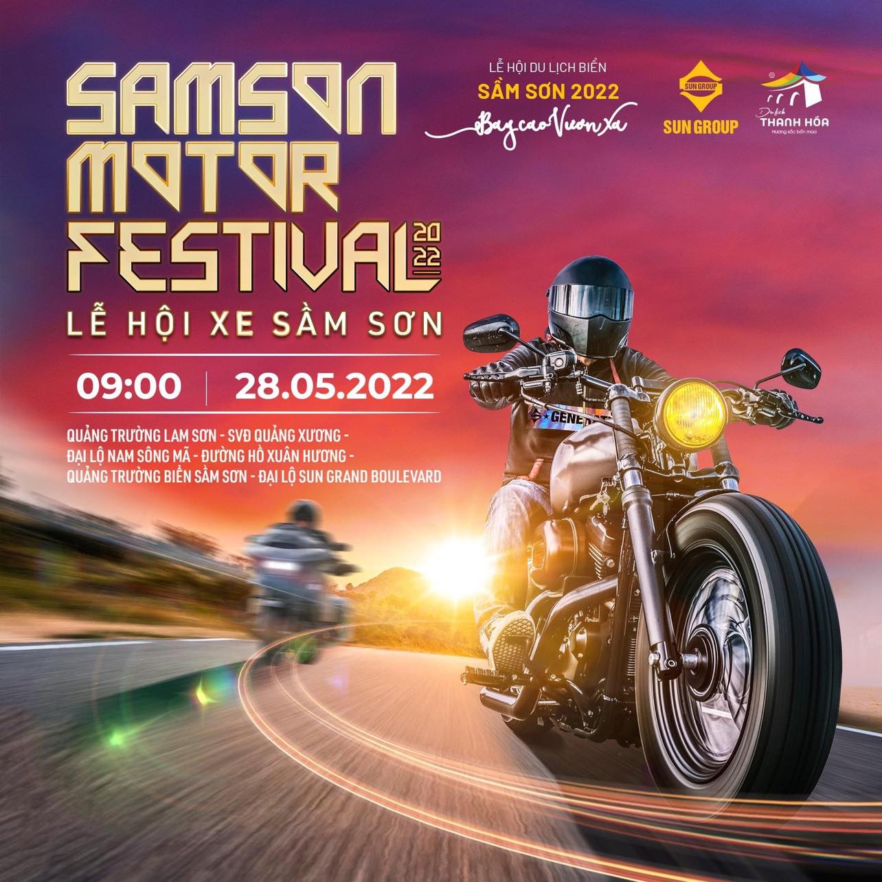 Sam Son Motor Festival 2022 hứa hẹn “dậy sóng” thành phố biển Sầm Sơn ngày cuối tuần